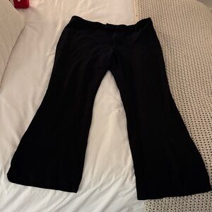 Black Flared Pants
